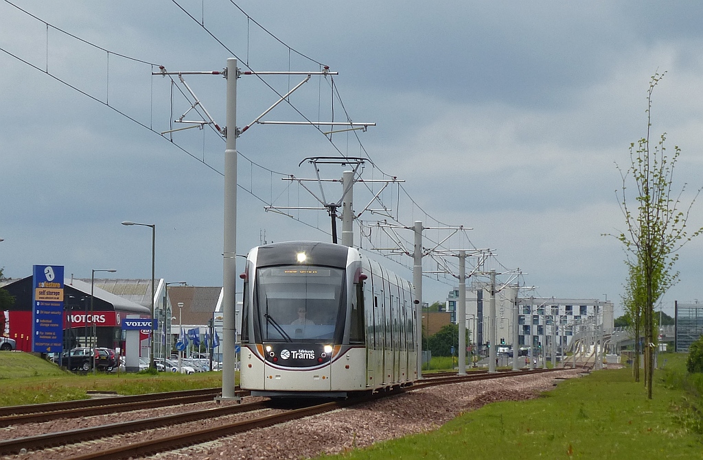 CAF Edinburgh Tram #267