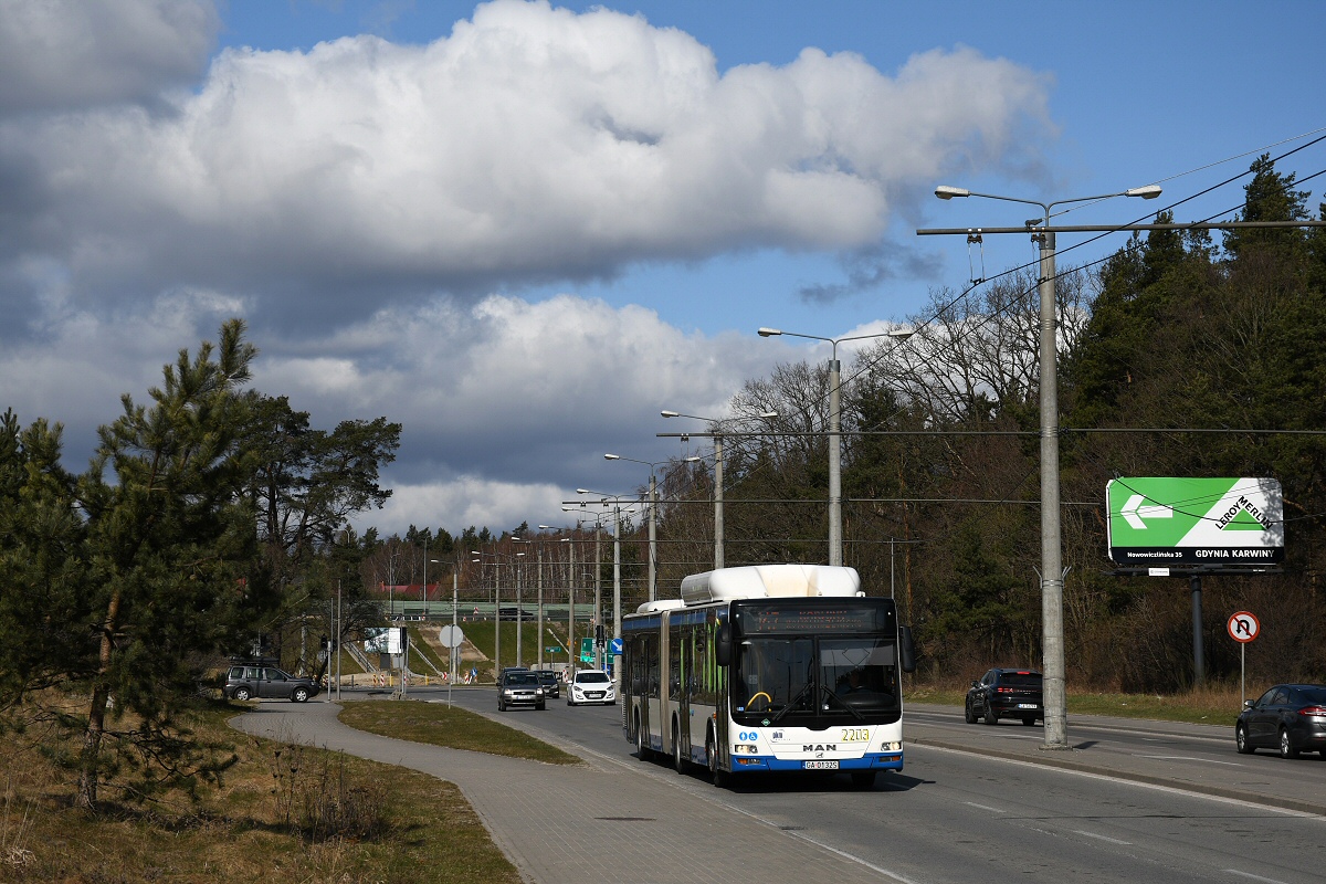 MAN NG313 Lion`s City G CNG #2203