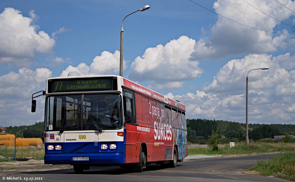 Volvo B10BLE #690