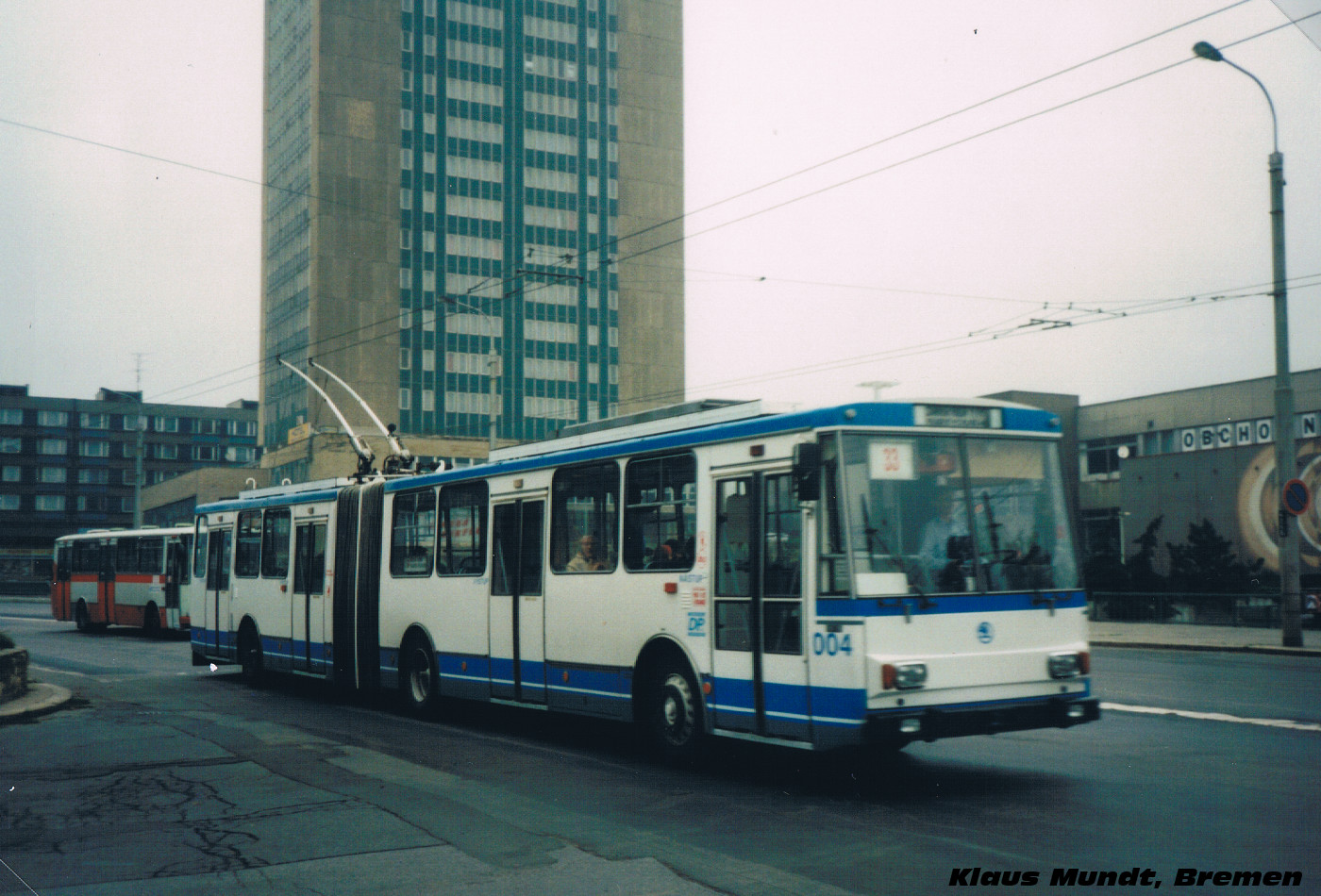 Československé trolejbusy - Trolejbusové provozy - Česká republika -  Chomutov-Jirkov