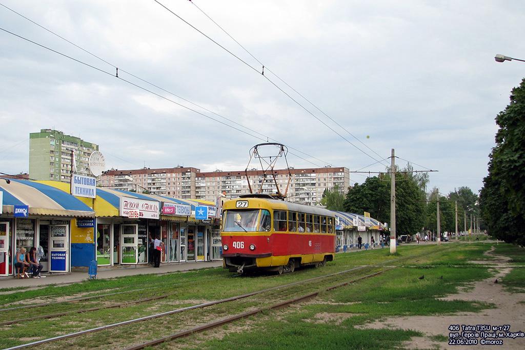 Tatra T3SU #406