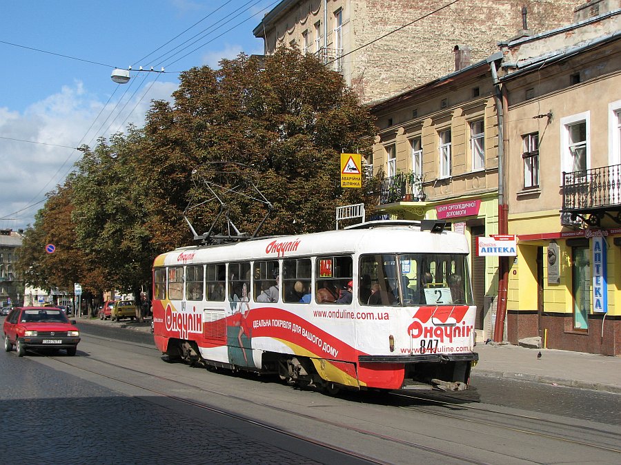 Tatra T4SU #847