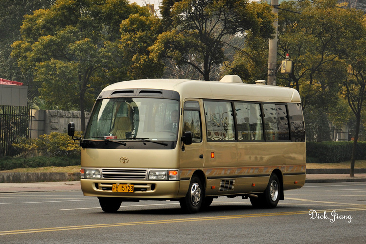 Toyota Coaster #沪B15728