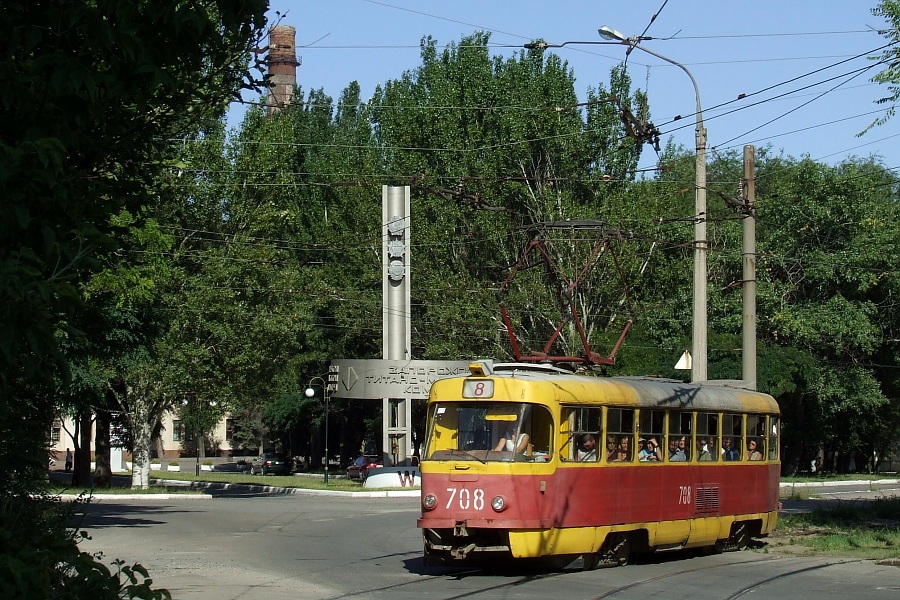 Tatra T3SU #708