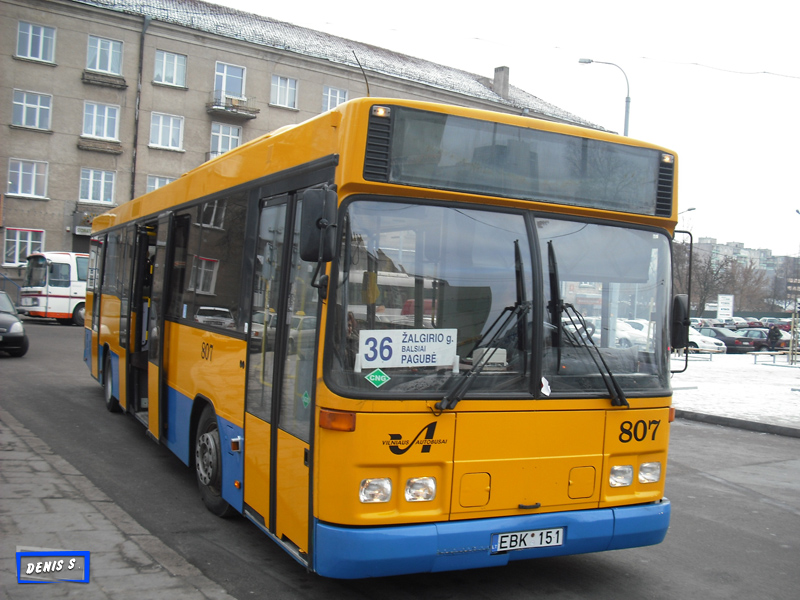 Volvo B10BLE-60 CNG / Carrus City L #807