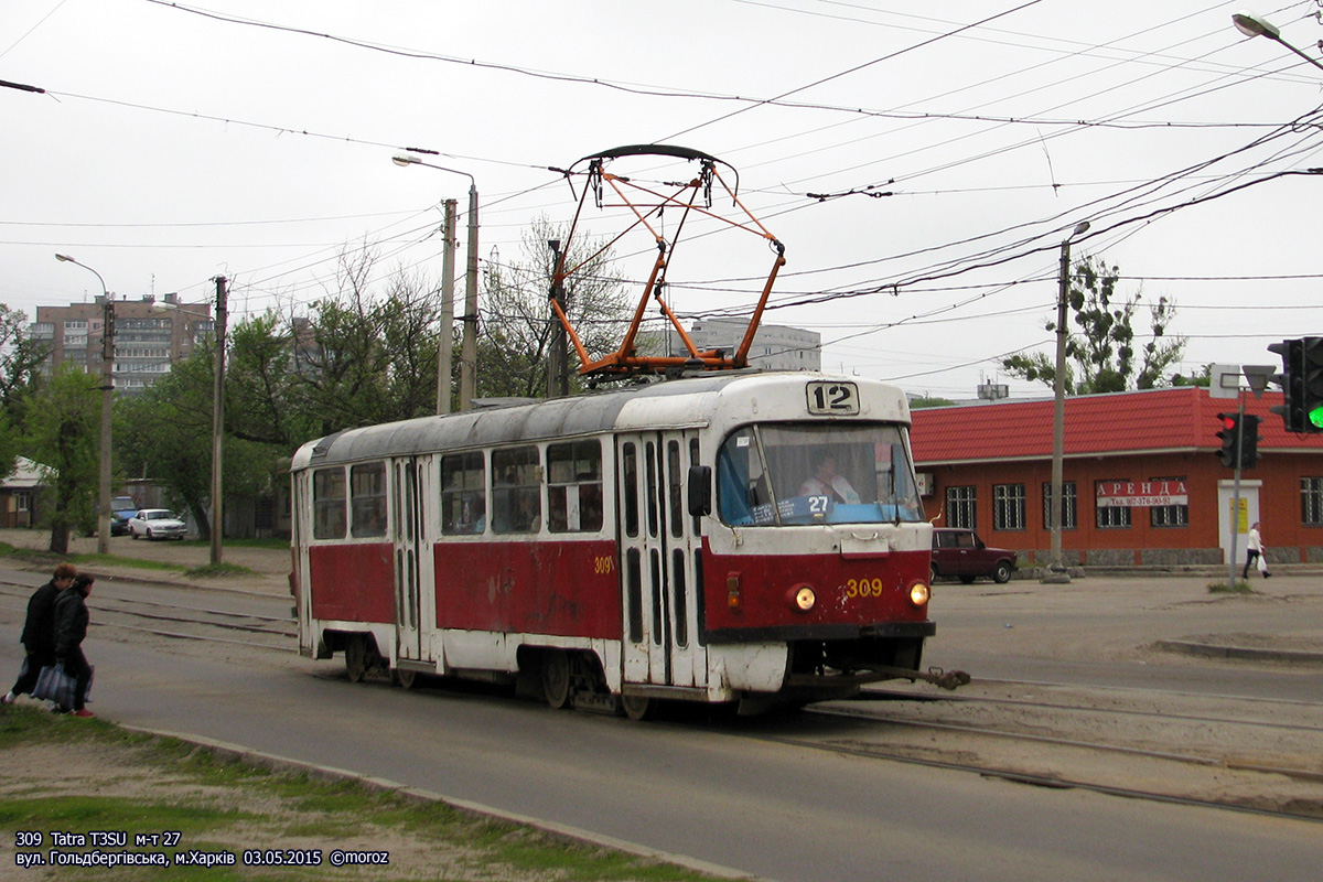 Tatra T3SU #309