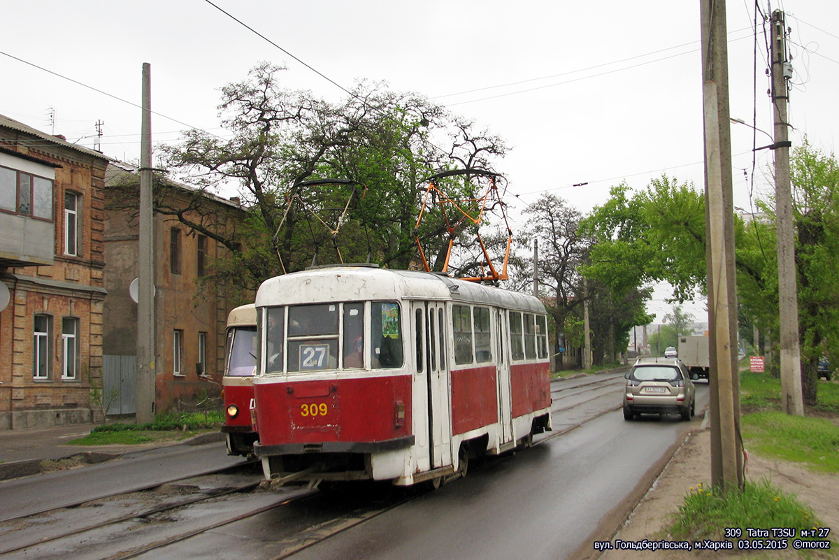 Tatra T3SU #309