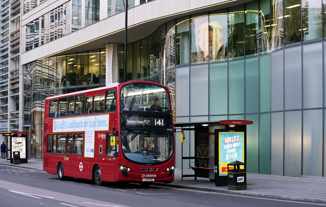 Volvo B5LH / Wright Eclipse Gemini 2 Hybrid #HV83