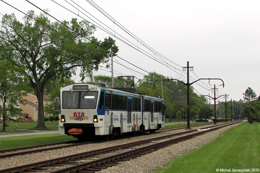 Breda GCRTA LRV #801