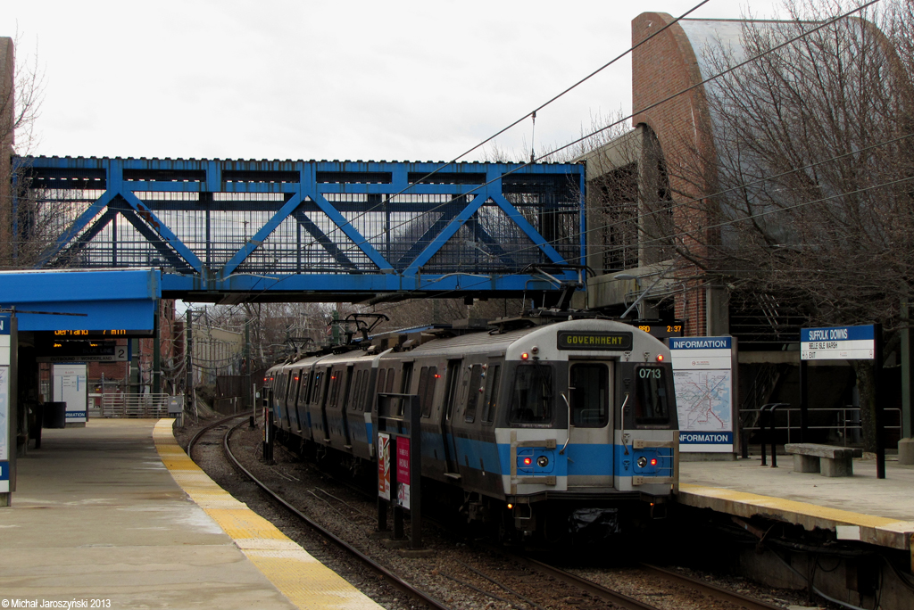 Siemens MBTA East Boston Type 5 #0713