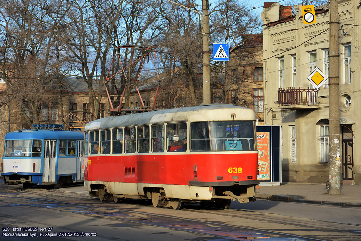 Tatra T3SUCS #638