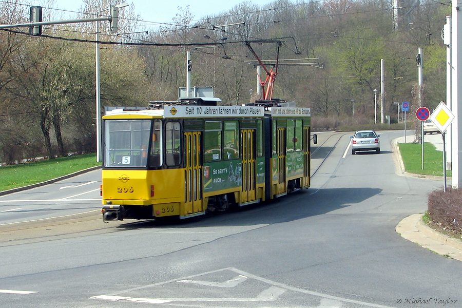Tatra KT4D #206