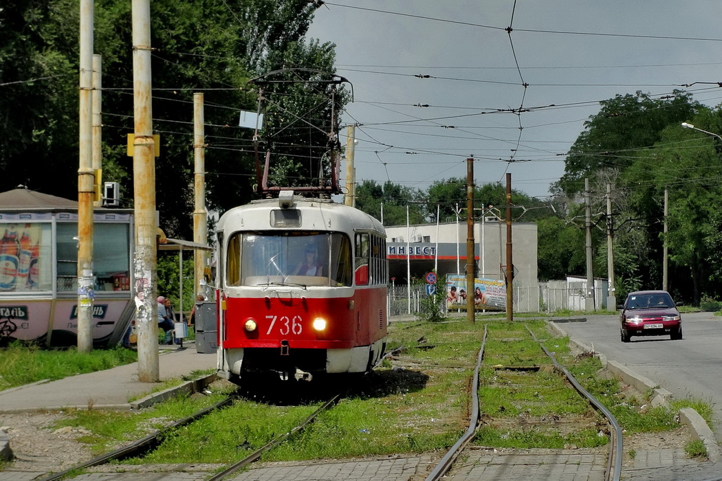 Tatra T3SU #736