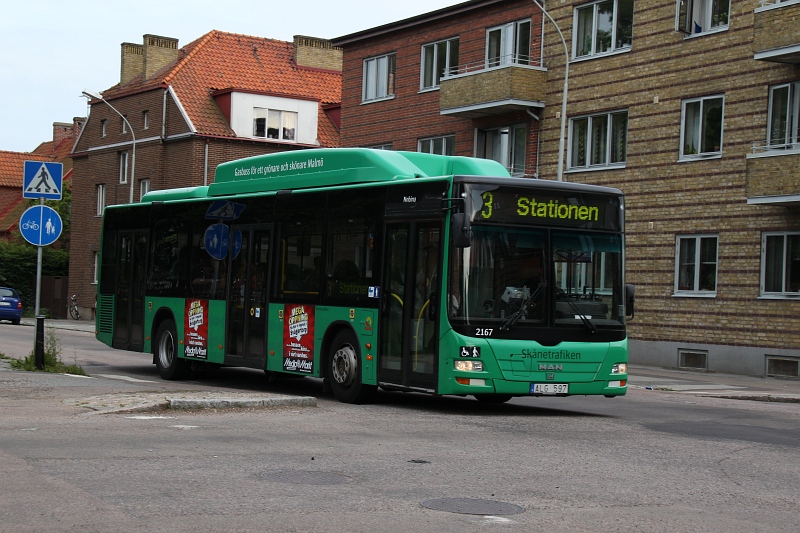 MAN NL313 Lion's City CNG #2167