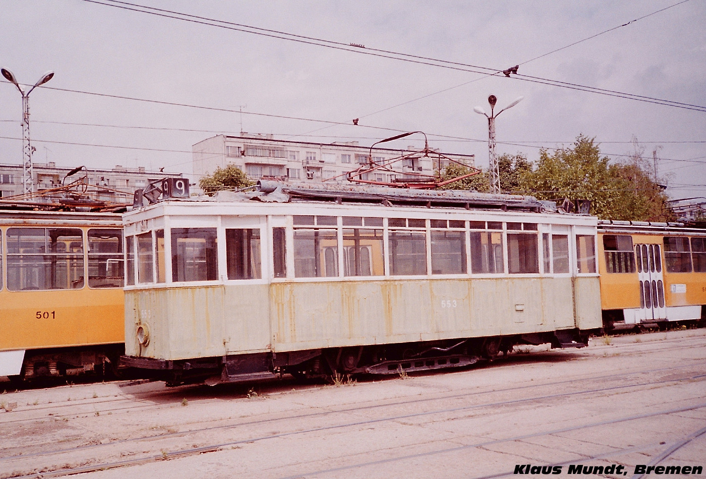 Miscellaneous 2-axle tram #553