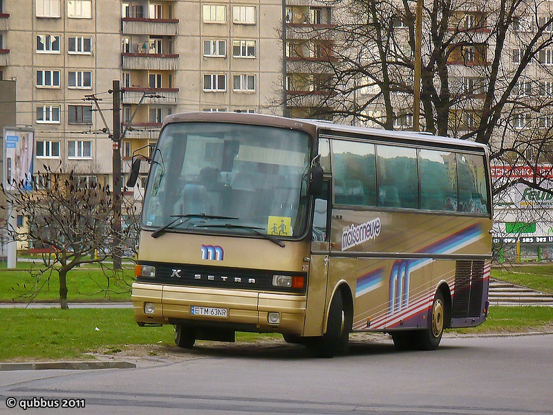 Setra S211 HD #ETM 63NR