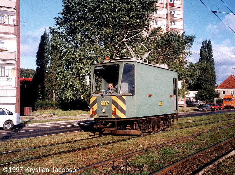 AEG works tram #9002