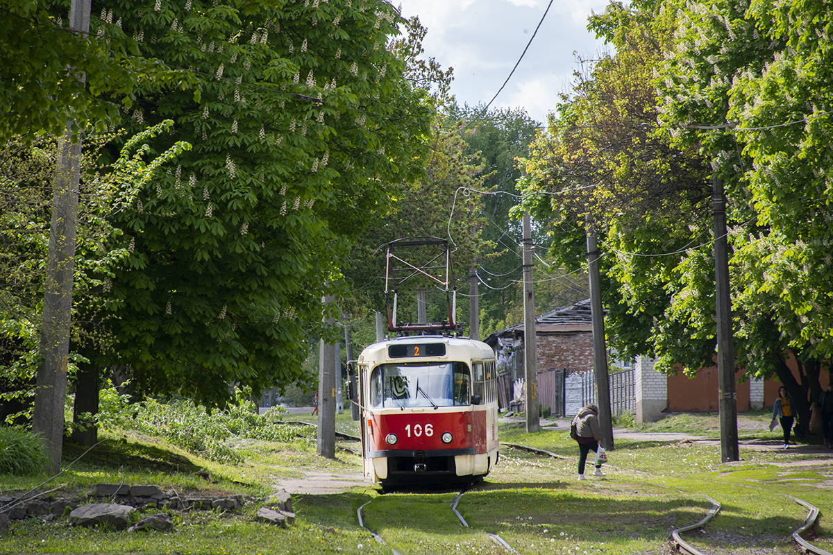 Tatra T3SU #106