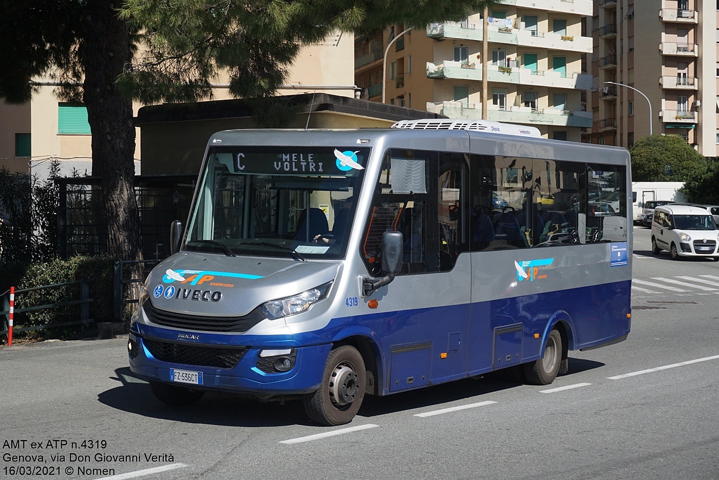 Iveco Daily 70C17 / Indcar Mobi 8 #X4319
