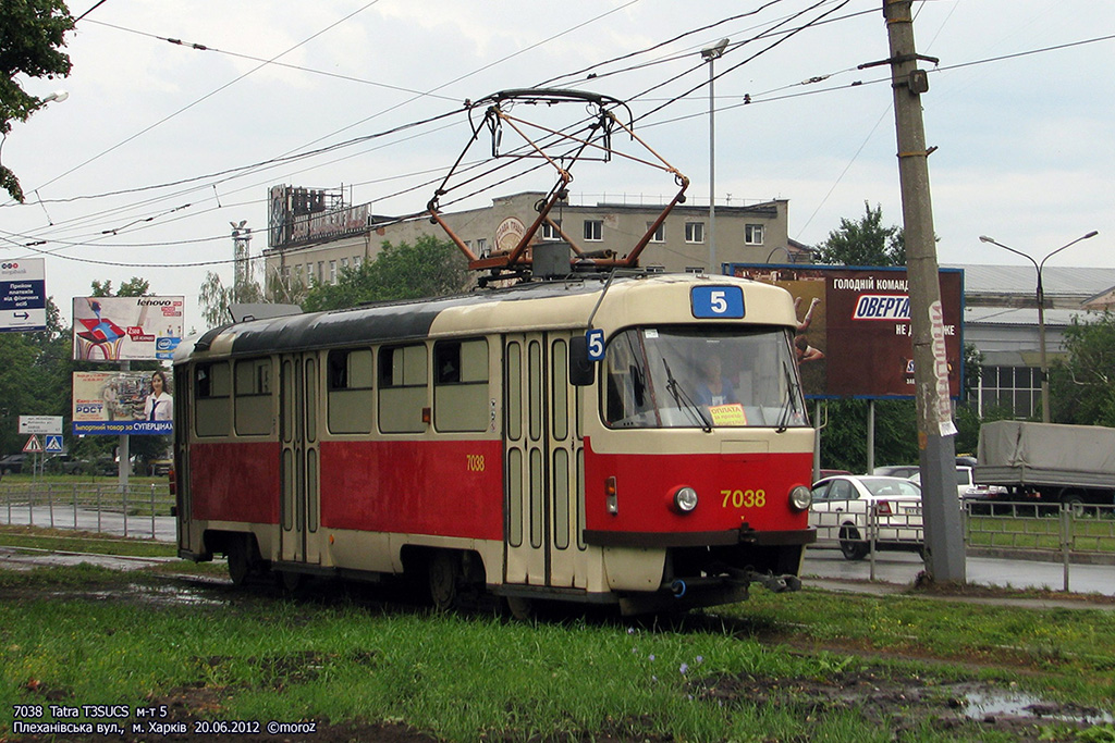 Tatra T3SUCS #7038