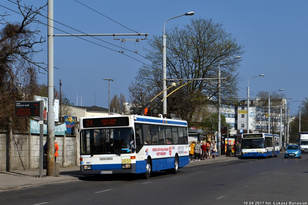 Mercedes-Benz O405NE #3055