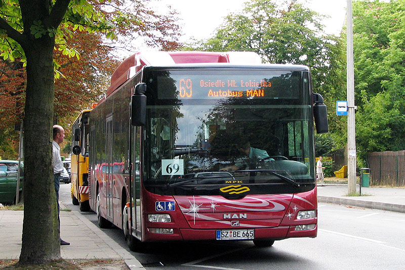 MAN NL243 Lion's City CNG #SZ-BE 665