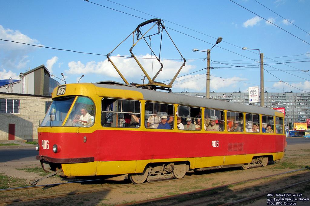 Tatra T3SU #406