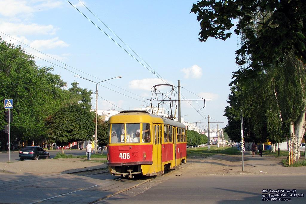 Tatra T3SU #406