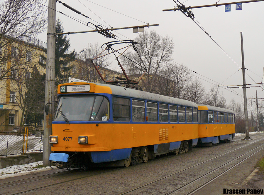 Tatra T4D #4077
