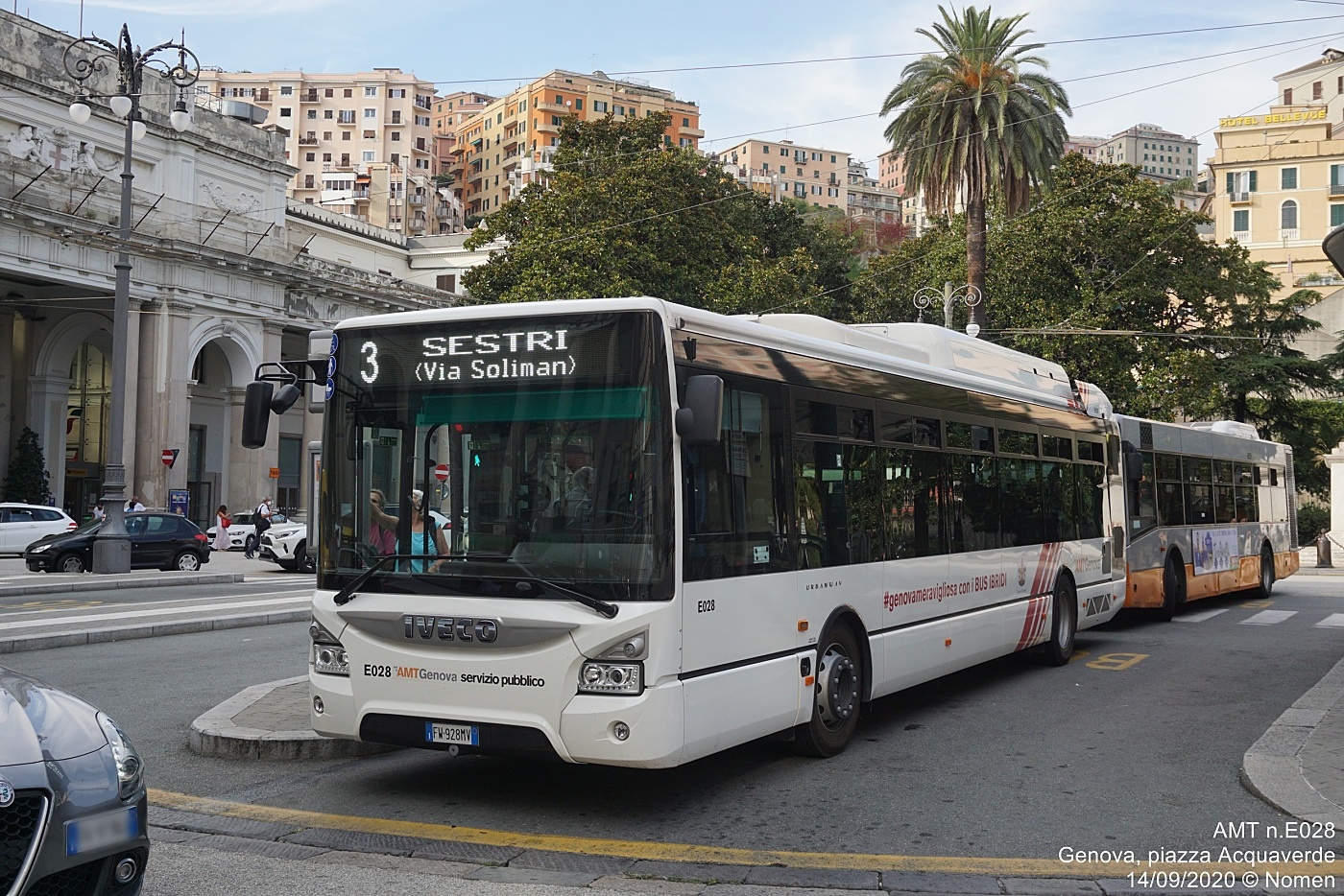 Iveco Urbanway 12 Hybrid #E028