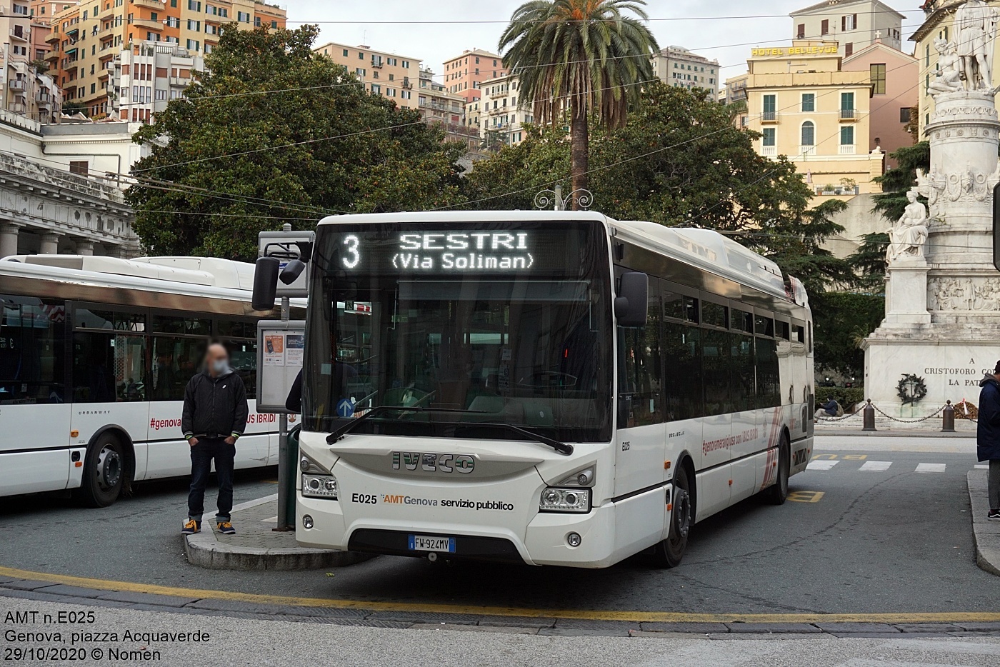 Iveco Urbanway 12 Hybrid #E025
