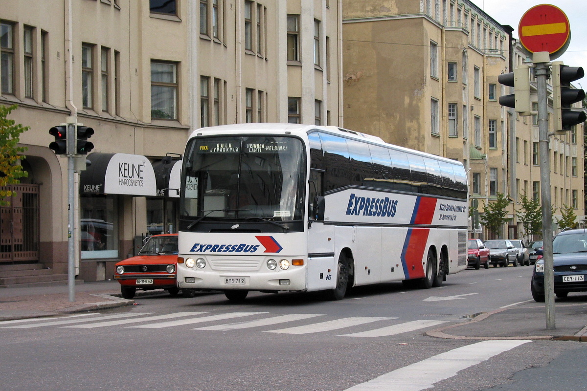 Scania K124IB 6x2 / Lahti Eagle 560 14,5m #642