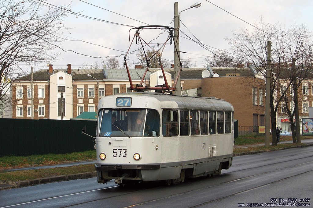 Tatra T3SU #573
