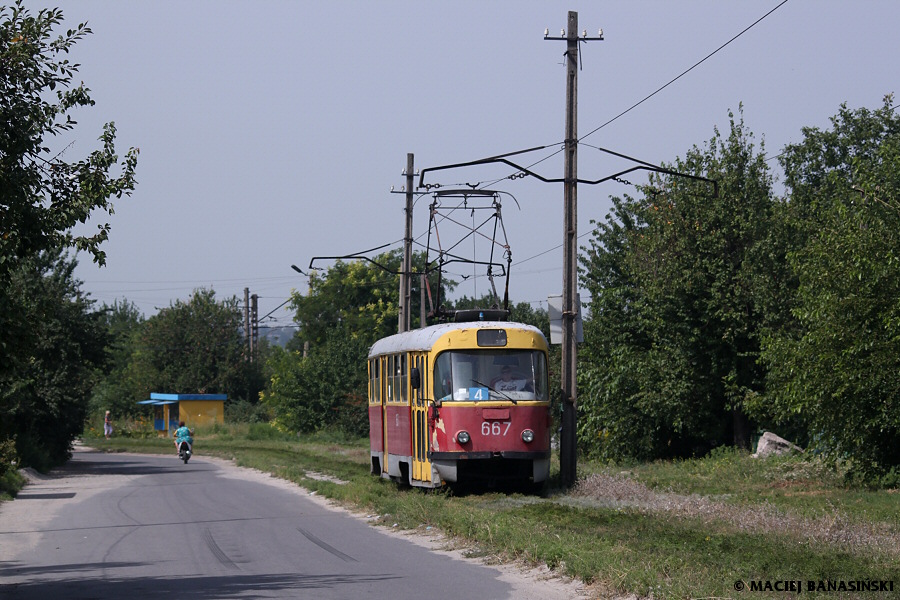 Tatra T3SU #667