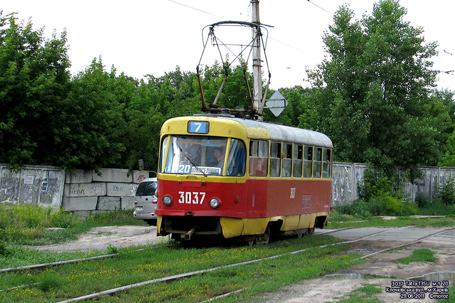 Tatra T3SU #3037